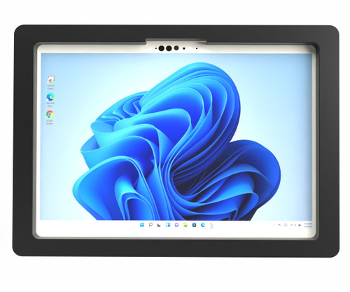 TABcare Security Anti-Theft Acrylic Case for Dell Latitude 13 2-in-1 7350 Detachable Tablet with Wall Mount Kit (Black, Latitude 13 2-in-1 7350 Detachable)