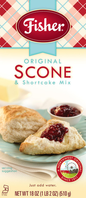 Fisher Original Scone Mix, Bulk Box, 4.5 Lb (Pack of 1)