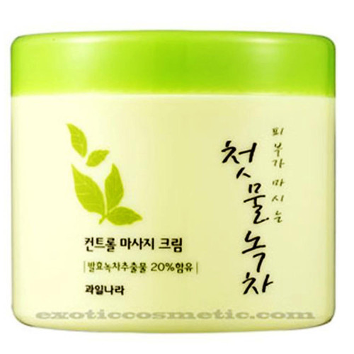 Kwailnara The First Green Tea Control Massage Cream (Fermented Green Tea)
