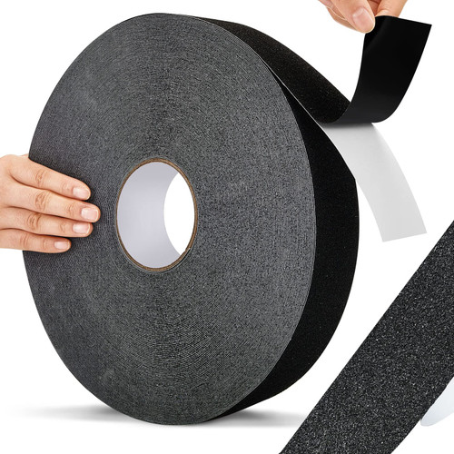 Amylove 230 Ft Driveway Basketball Tape Outdoor Court Tape Adhesive Court Marking Tape Court Lines for Tennis Badminton Parking Floor Pavement Driveway Indoor, 2 in Wide (Black, PVC) Amylove 230 Ft Driveway Basketball Tape Outdoor Court Tape Adhesive Court Marking Tape Court Lines for Tennis Badminton Parking Floor Pavement Driveway Indoor, 2 in Wide (Black, PVC)