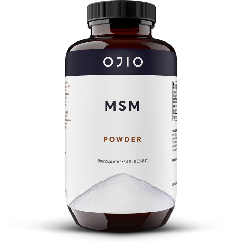 Pure OptiMSM MSM Powder - MSM Supplement - Joint, Skin, Hair, Nails - Kosher, Vegan, Gluten Free, Non-GMO, No Pesticides or Herbicides - 16 oz (Pack of 1)