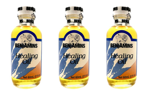 Benjamins Healing Oil - 2 Oz (Pack of 3)