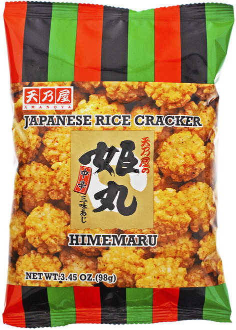 Amanoya Japanese Rice Cracker, 3.45 Ounce (Pack of 20)