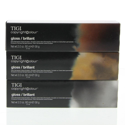 TIGI Colour Creative Creme Hair Color for Unisex, No. 6/46 Dark Copper Red Blonde, 2 Ounce
