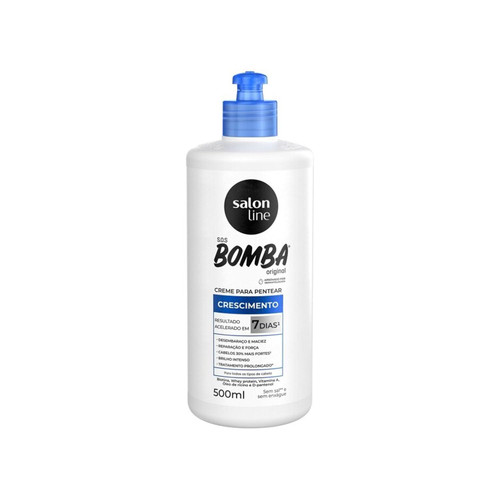 Salon Line (SOS Vitamin Bomb) Tratamento Creme Para Pentear - Power Explosion Combing Cream, 500 ml