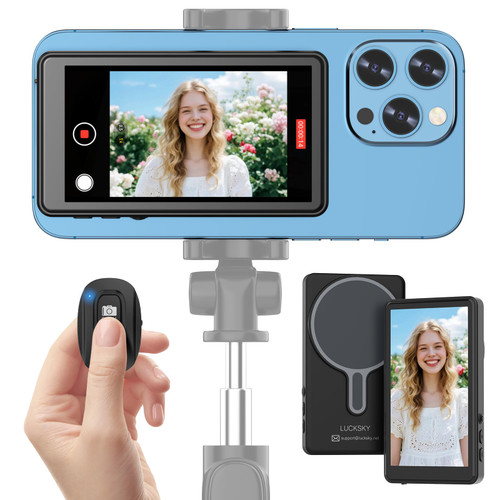 10 Inch Phone Vlog Selfie Monitor Screen,