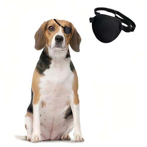 Dog Eye Patch - Small Dog & Cat Protective Eye Cover for Injuries & Surgery Wounds
