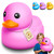 Huge Rubber Duck - 13.3" Inches - Extra-Large Rubber Ducky for Bathtub, Pool, or Bathroom Decor - Oversized Bath Toy - Giant Rubber Duck for Kids - Pink Huge Rubber Duck - 13.3" Inches - Extra-Large Rubber Ducky for Bathtub, Pool, or Bathroom Decor - Oversized Bath Toy - Giant Rubber Duck for Kids - Pink