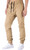 ITALYMORN Khaki Joggers for Men with Pockets (Khaki, X-Large)
