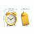 NEWGATE® Charlie Bell Echo Alarm Clock | Modern take on Classic Twin Bell Clock | Yellow | Easy to Read Numbers | Ideal for Bedside, Desk or Shelf | Modern Retro Bedroom & Office Accessory NEWGATE® Charlie Bell Echo Alarm Clock | Modern take on Classic Twin Bell Clock | Yellow | Easy to Read Numbers | Ideal for Bedside, Desk or Shelf | Modern Retro Bedroom & Office Accessory