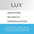 Lux Pro Programmable Thermostat for Home Use; 1 Heat, 1 Cool, Model PSP511LC, 5-2 Day with Backlight
