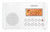 Sangean H201 Shower Radio AM/FM Waterproof, Weather Alert Radio, White