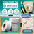 SmartSolve Water-Soluble Tape | 1” x 30 Yards | Dissolves Quickly in Water | Self Adhesive | Mask for Hydrographics & Double Dipping | Crafts & Labels | Biodegradable | Eco-Friendly