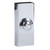 Byron 2204BC Hard Wired Surface Mounted Bell Push Chime Door Bell - Chrome