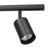 GLOBE Electric 64000123 55" 6-Light Adjustable Height Track Light, Matte Black, Pivoting Heads, GU10 Base Bulbs Not Included, Ceiling Light Fixture, Kitchen and Home Lighting Decor