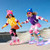 Toddler Roller Skates for Little Kids Toddler Ages 3-5 3 4 5, 4 Size Adjustable Girls Rainbow Unicorn Quad Skates with All Light Up Wheels - Best Birthday Gift for Outdoor Sports