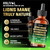 MILIVOL 8in1 Lions Mane Liquid Drops with Ashwagandha Root, Magnesium L-Threonate & 5 Herbs - Mood Balance, Brain Health, Immune - 60 Days Supply - 2Fl oz