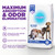 POOPH® Potty Pads™ – 50 Count – Superior Absorbency & Odor Control – Absorbs 59oz, Leak-Proof, Track-Proof, Spill-Proof – Quick-Dry, Disposable, 24x24 Inch – for Puppies, Seniors, Housebound Pets