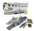 Toy Essentials Ultimate Large Aircraft Carrier Battle Fleet, Mini Catapult Carrier Battle Set with Military Vehicles, Torpedoes, and Fighter Jets