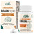 Liposomal Brain Supplements for Memory and Focus - Plasmalogen with Curcumin & Vitamin E for Better Absorption- Suitable for Seniors,Adult Men & Women Cognitive Health,High Potency 60 Servings