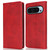 Jaorty fit for Google Pixel 9 Pro XL Wallet Case,Premium PU Leather Flip Folio Case with Card Slot,Stand Holder,Magnetic Closure TPU Shockproof Interior Protective Case for Pixel 9 Pro XL,Red