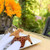 Mahogany Wood Animal Napkin Rings - Set of Six