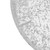 Ginsey Home Solutions Elongated Resin Toilet Seat, Silver Foil-1766097203