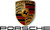 Porsche Genuine OEM Stainless Steel Nameplate License Frame - Matte Black Finish-1766097936