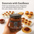 Sable & Rosenfeld Spicy Olive Bruschetta in a Jar 16 oz (Pack of 1), Kalamata Mediterranean Sandwich Spread with Peppers and Olive Oil, Non-GMO, Gluten-Free