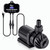 AQQA Controllable Aquarium Water Pump,85W 3200GPH Circulation Make Wave/Feed Mode/20 Options Flow Adjustable, Amphibious Submersible or Land Powerful Return Pump for Saltwater & Freshwater