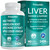 32-in-1 Liver Support with Milk Thistle Supplement – Liver Detox with Silymarin, Artichoke Extract & Beetroot Powder – Comprehensive Wellness Formula for Liver Cleanse – 1426mg (90 count) (Pack of 1)