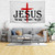 Aroxtms Jesus The Way Truth Life Flag - Double Sided Faith Over Fear Christian Flag for Outside, 3x5, House, Yard, Easter Decorations