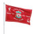 FCflags FC Liverpool Flag 3x5 - Authentic Soccer Banner - You'll Never Walk Alone - Red Indoor/Outdoor Football Flag 3x5 Feet With 2 Grommets