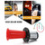 Shkalacar Ahooga Horn OOGA Air Horn 12V Vintage Classical Horn Compatible with Ford Model Antique Old Style School T-Ford Chrome 110dB volkswagen Car trucks RV Motorbike