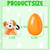 CAMIRUS 16Pcs Filled Easter Eggs with Mini Plush Animals Toys, Cute Small Stuffed Animals for Kids, Easter Party Favor, Easter Basket Stuffers Fillers, Easter Eggs Hunt