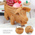 Holibanna Wicker Storage Basket Decorative Cute Pig Shaped Rattan Woven Serving Basket Willow Bread Handmade Straw Fruit Laundry Organizer for Home Kitchen
