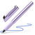 Schneider Ceod Shiny 186256 Rollerball Pen (Right and Left-Handed Users, Line Width M, Includes Ink Cartridge Royal Blue) Purple