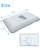 GIVANLEE Piercing Pillow for Side Sleepers,Ear Pillow with Ear Hole for Ear Pain Relief,Comfortable Memory Foam Ear Piercing Pillow,Comes with A Matching Foam Plug for Hole