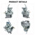 YFM80 Carburetor for Yamaha Moto 4 Raptor 80 YFM80 YFM80R YFM50 2002 2003 2004 2005 2006 2007 2008 Champ 100 YFM100 1987-1991