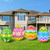 Liliful 4 Pcs 40 Inch Giant Inflatable Easter Eggs Decorations Colorful Large Inflatables Outdoor Decor Easter Standing Outdoor Easter Yard Ornaments for Garden Holiday Lawn Party(Egg)