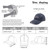 TANKWORLD Make Lying Wrong Again Hat for Womens Baseball Caps Low Profile Washed Ball Cap Fitted Navy Blue