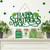 Glitzhome Metal "HAPPY St.Patrick's Day" Wall Decor Sign,24"L Happy St.Patrick's Day Letters Wall Hanging Sign for Indoor Outdoor Door Ornaments