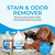KINZUA ENVIRONMENTAL Urine B-Gone, Professional Enzyme Odor Eliminator & Pet Stain Remover, Human, Cat & Dog Urine Cleaner, Effective on Laundry, Carpets & More, Original Scent, 1 Gallon