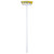The Original Soft Sweep Magnetic Action Broom Assorted Colors with White Metal Handles (2 Brooms)