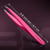 By MILLY Pointed Tweezers | High Carbon Stainless Steel Needle Nose | Fine Point Precision Hair Removal | Perfectly Aligned & Hand-Filed Sharp | Pink