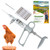 NEWTRY 5ml Livestock Syringe, Continuous Adjustable Animal Syringe, Stainless Steel, for Cattle Sheep Pig Goat