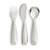Munchkin Polish Toddler Utensils, Includes Fork, Knife and Spoon, Stainless Steel, 3 Piece