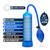 Blush Performance VX101 Beginner 9" Penis Pump for Men - Male Enhancement Vacuum Pump w/Soft Blue Cylinder Sleeve, Powerful Suction Ball, Silicone Tubing & Stay Hard Cock Ring - Adult Sex Toy for Men