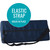 DMI Lumbar Roll Back Support Cushion Pillow, Half-Moon Size, Navy
