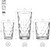 Home Essentials 12-pc Galaxy Glassware - Drinking Glasses, Mixed Drinkware Set. Highball 17 oz. Rock 13 oz. Juice 7 oz. Glass Tumblers